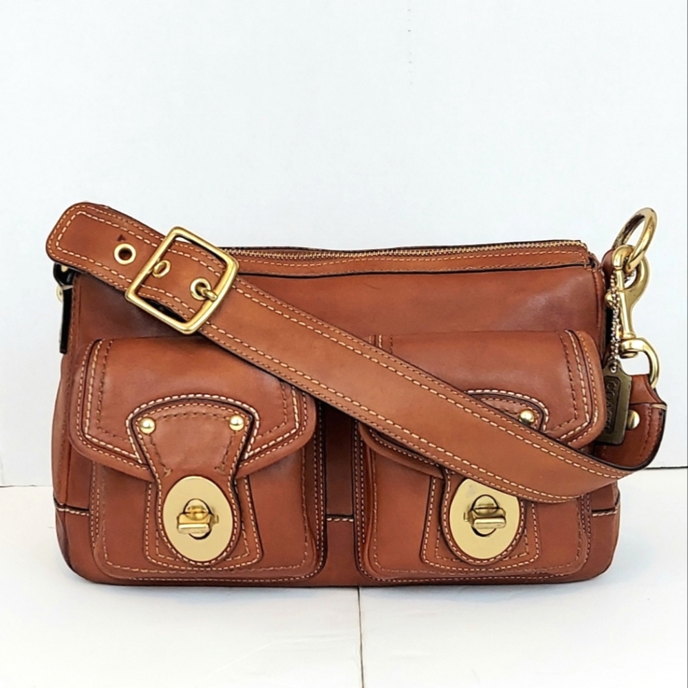 Coach Legacy Ali Whiskey Leather
